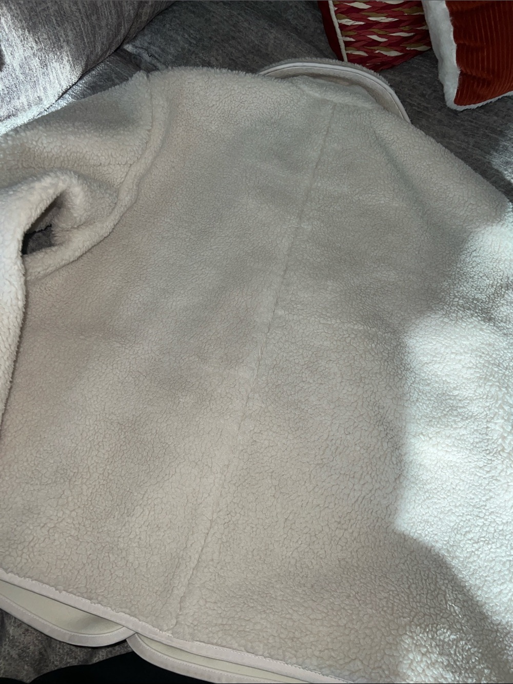 COS Collared Faux Shearling Jacket - Picture 8 of 11